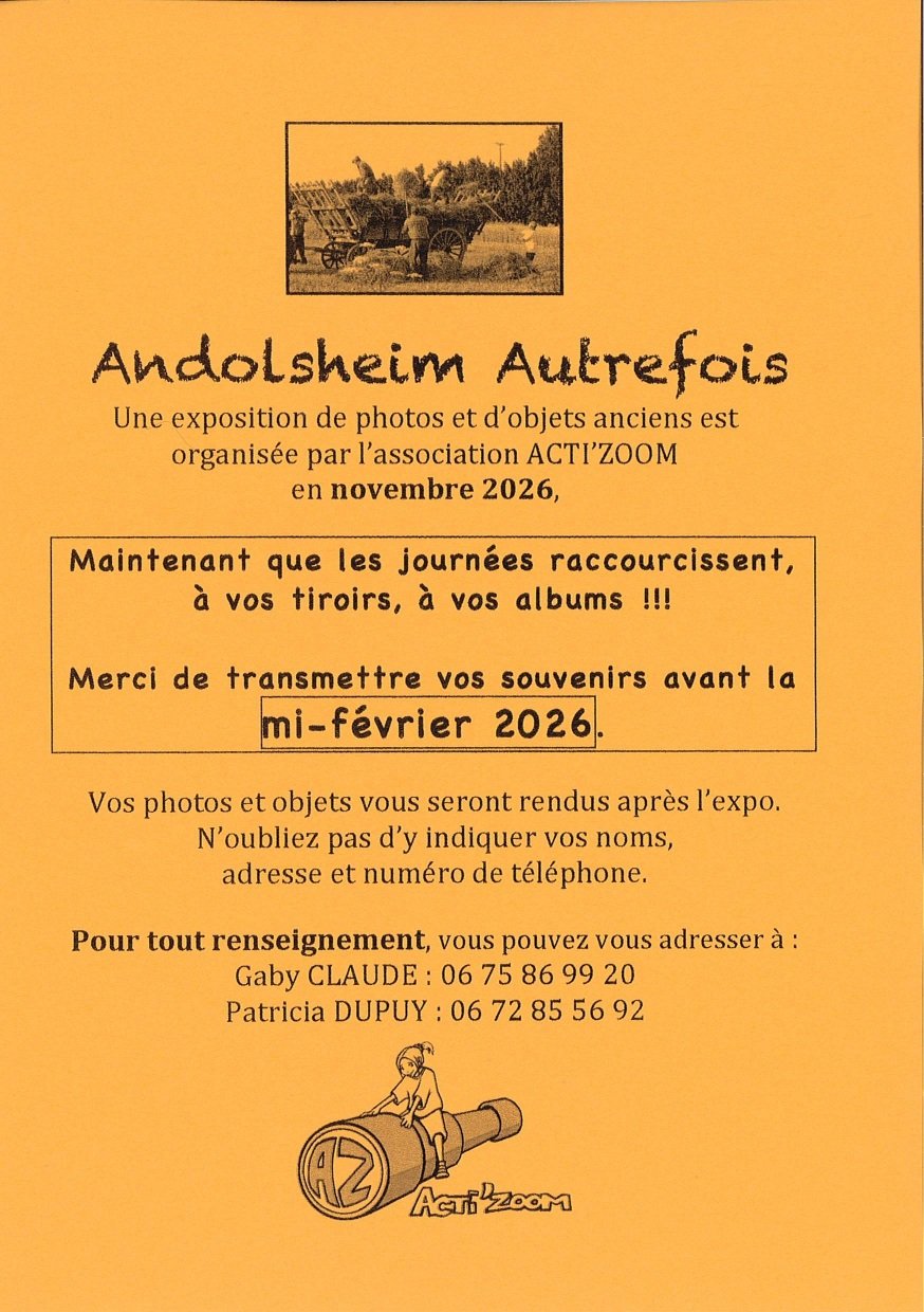 Andolsheim autrefois